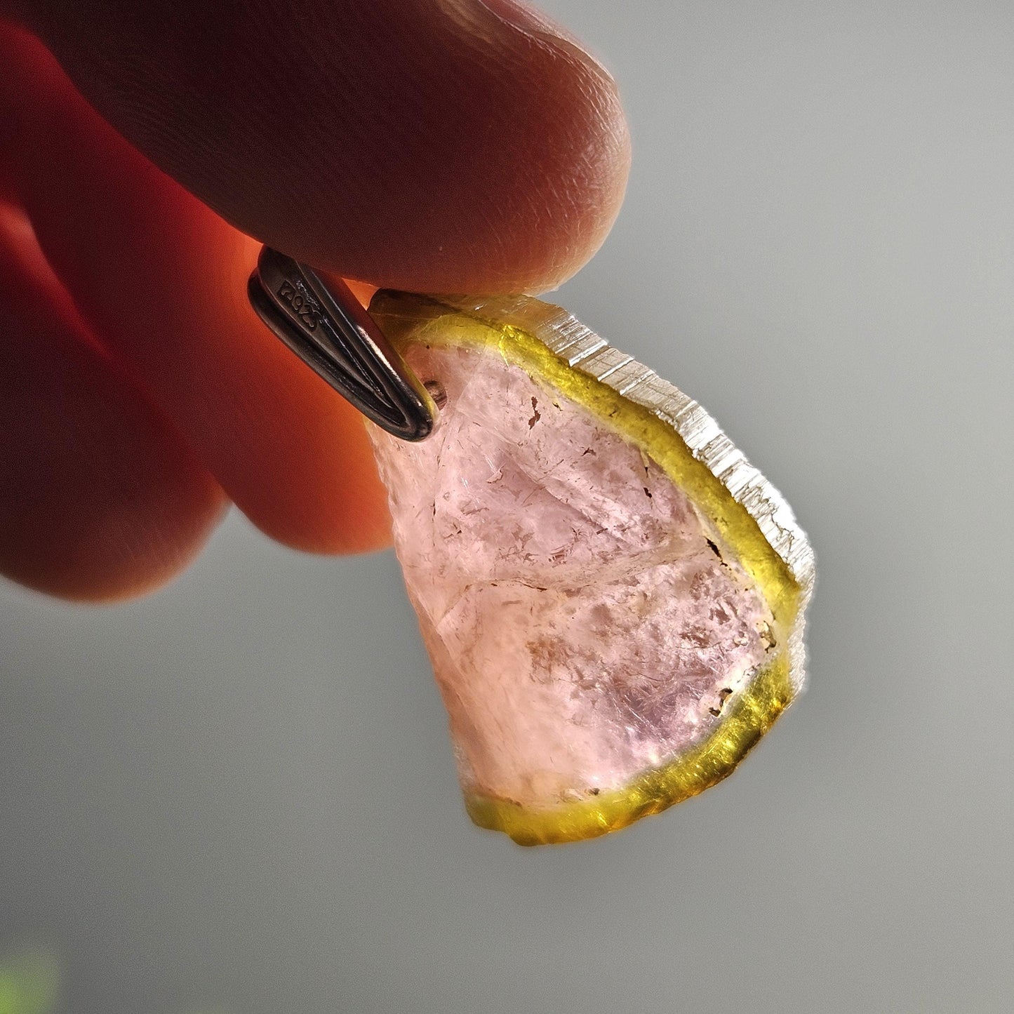 Watermelon Tourmaline Pendant