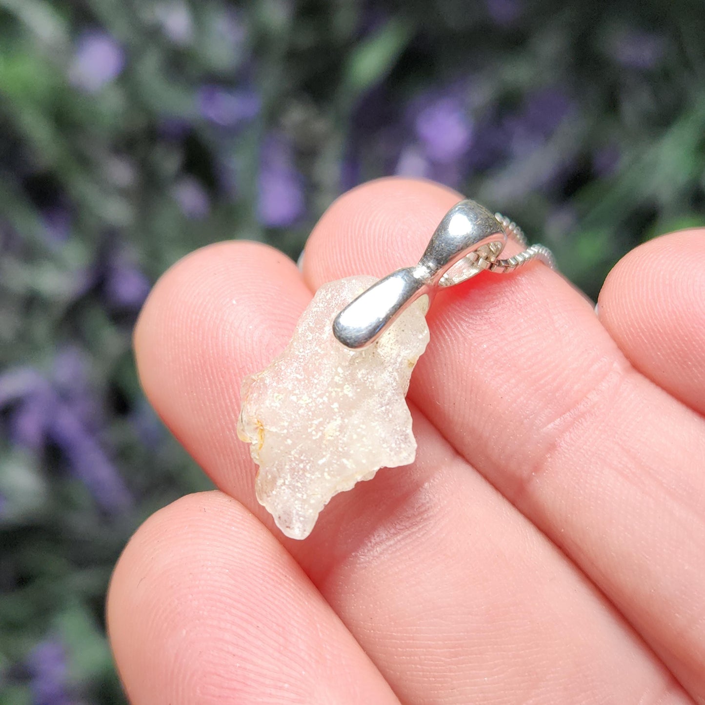 Hyalite Opal Pendant