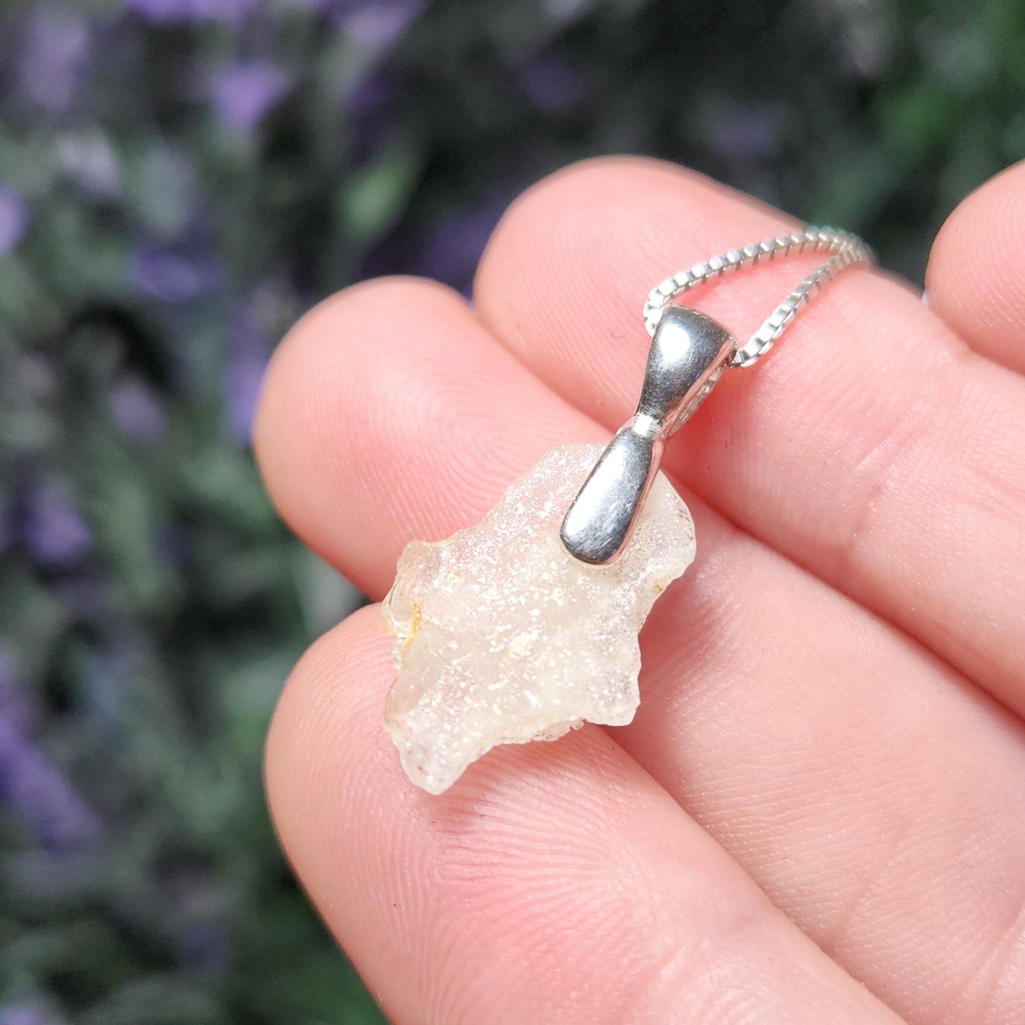 Hyalite Opal Pendant