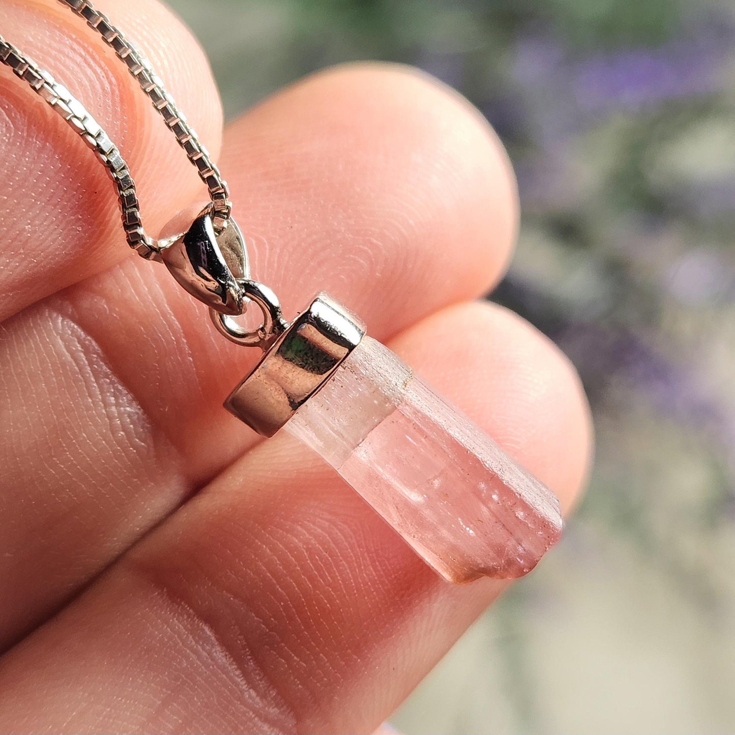 Pink Tourmaline Pendant