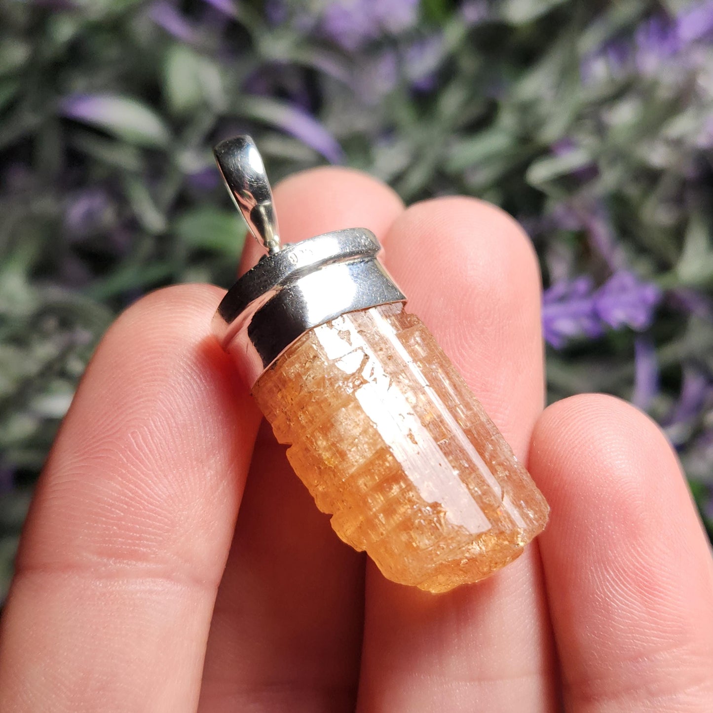 Golden Topaz Pendant