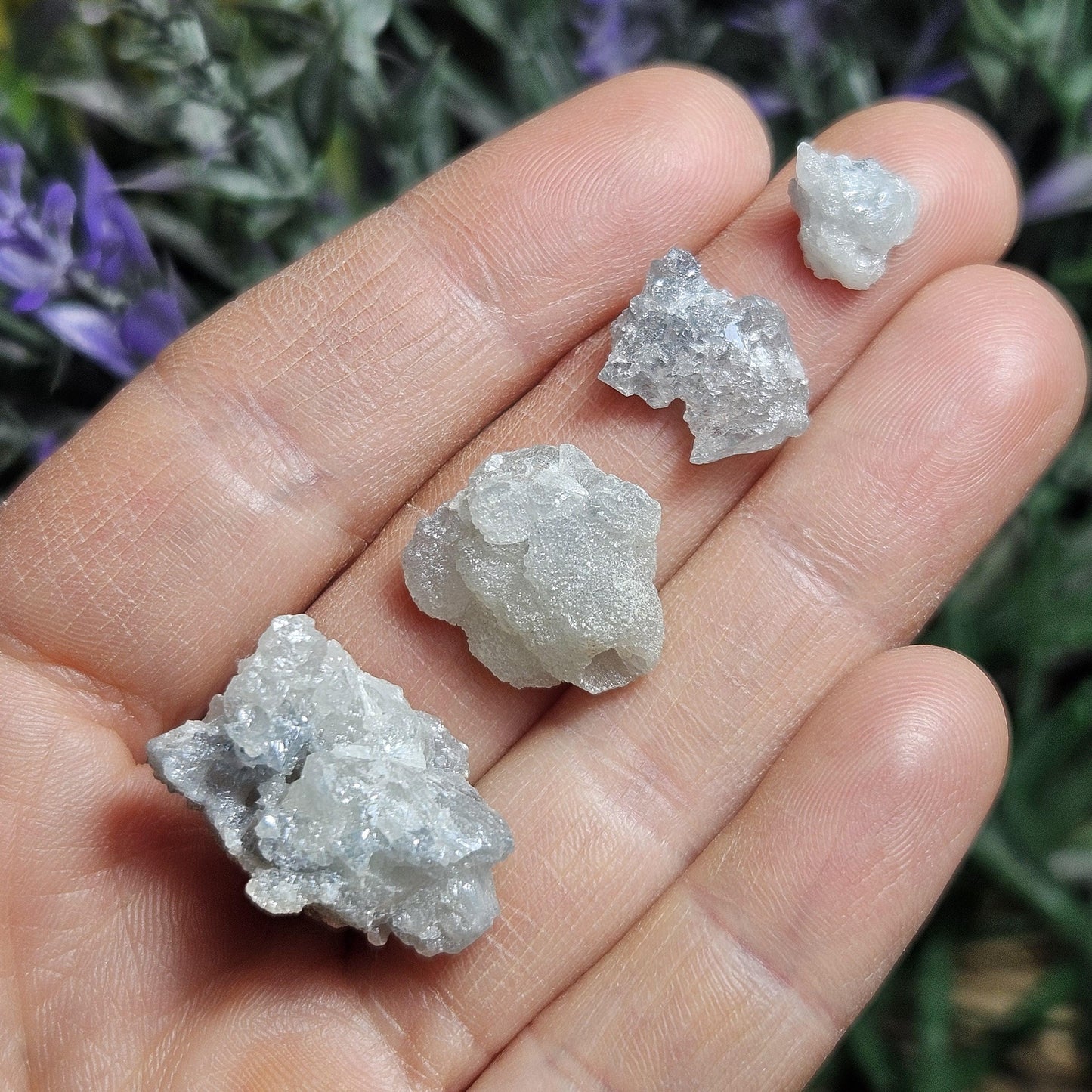 Blue Zincite Crystal