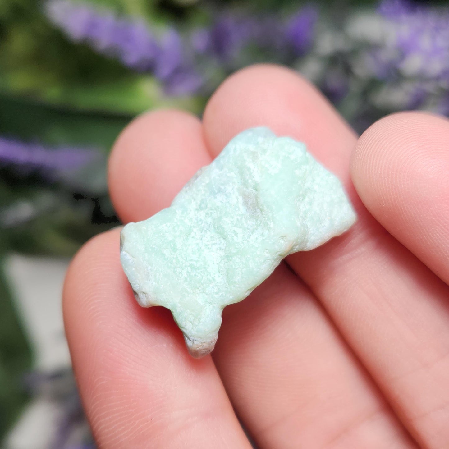 Raw Green Chrysoprase Crystal