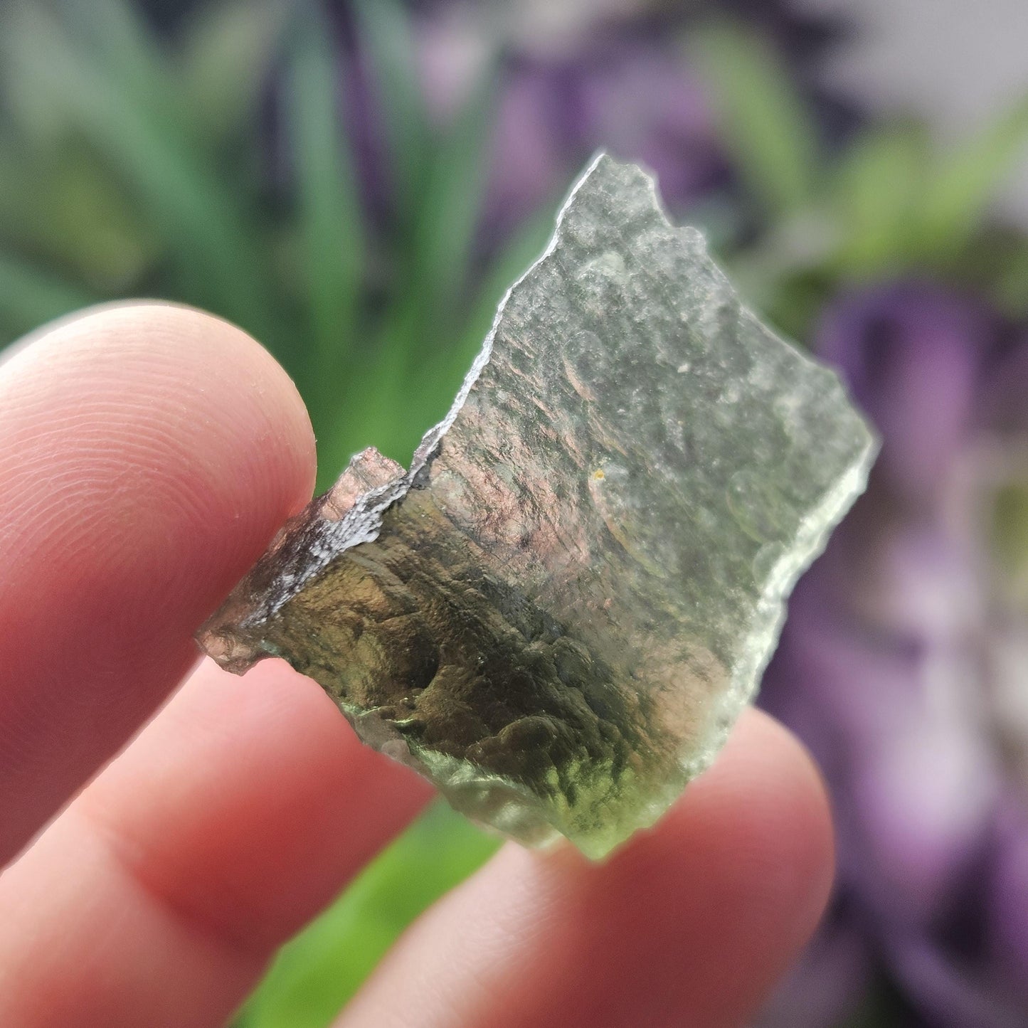 Angel Chime Moldavite