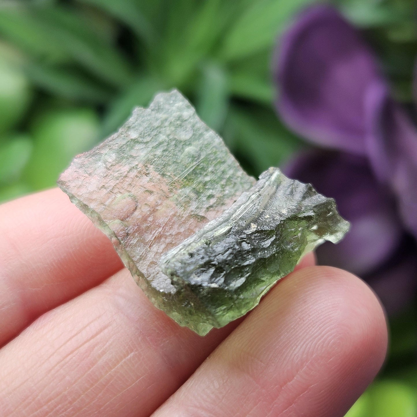 Angel Chime Moldavite