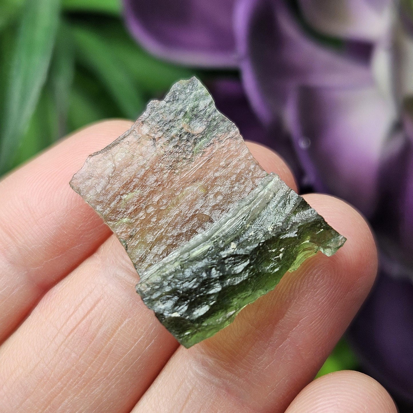 Angel Chime Moldavite