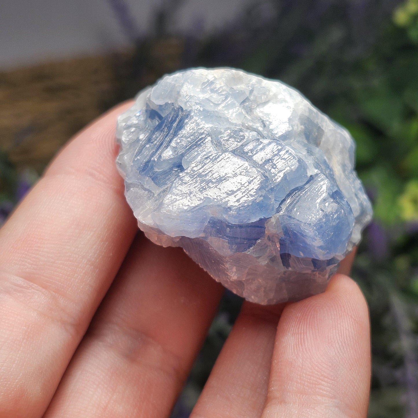 Blue Calcite Crystal