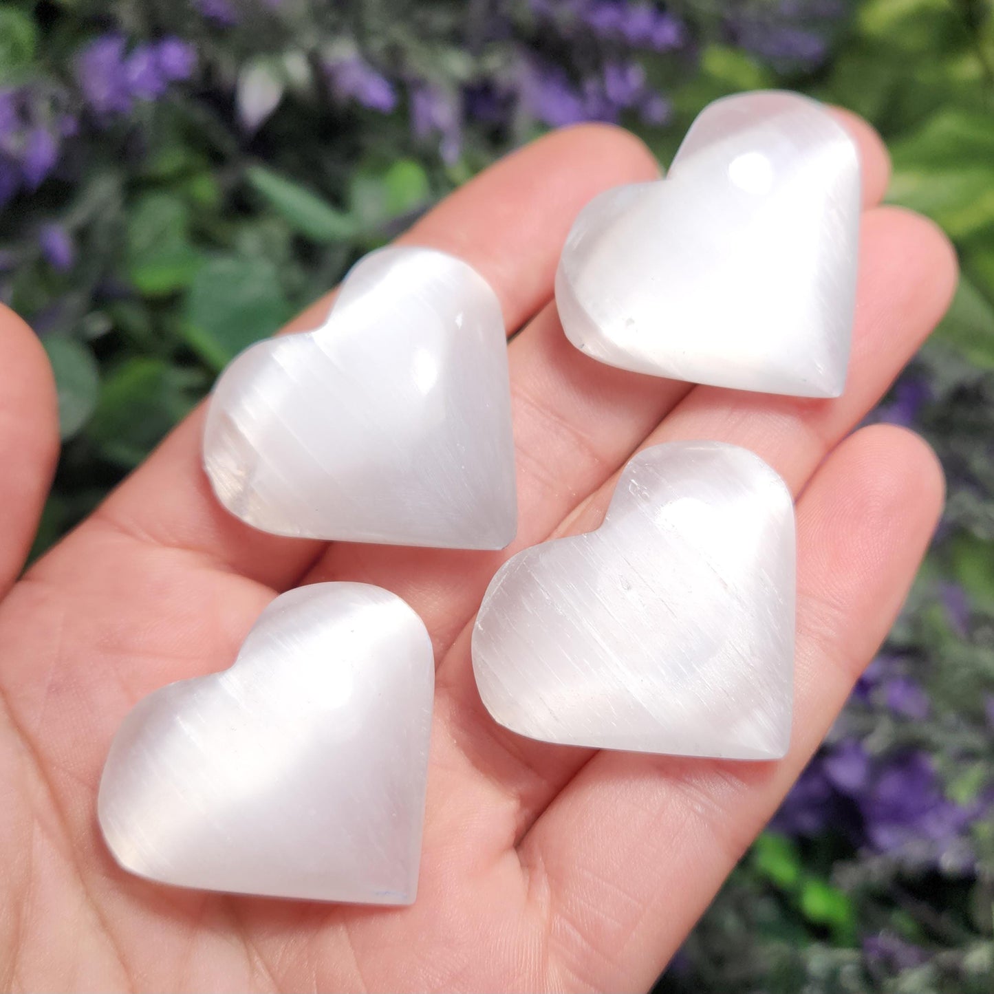 Selenite Heart