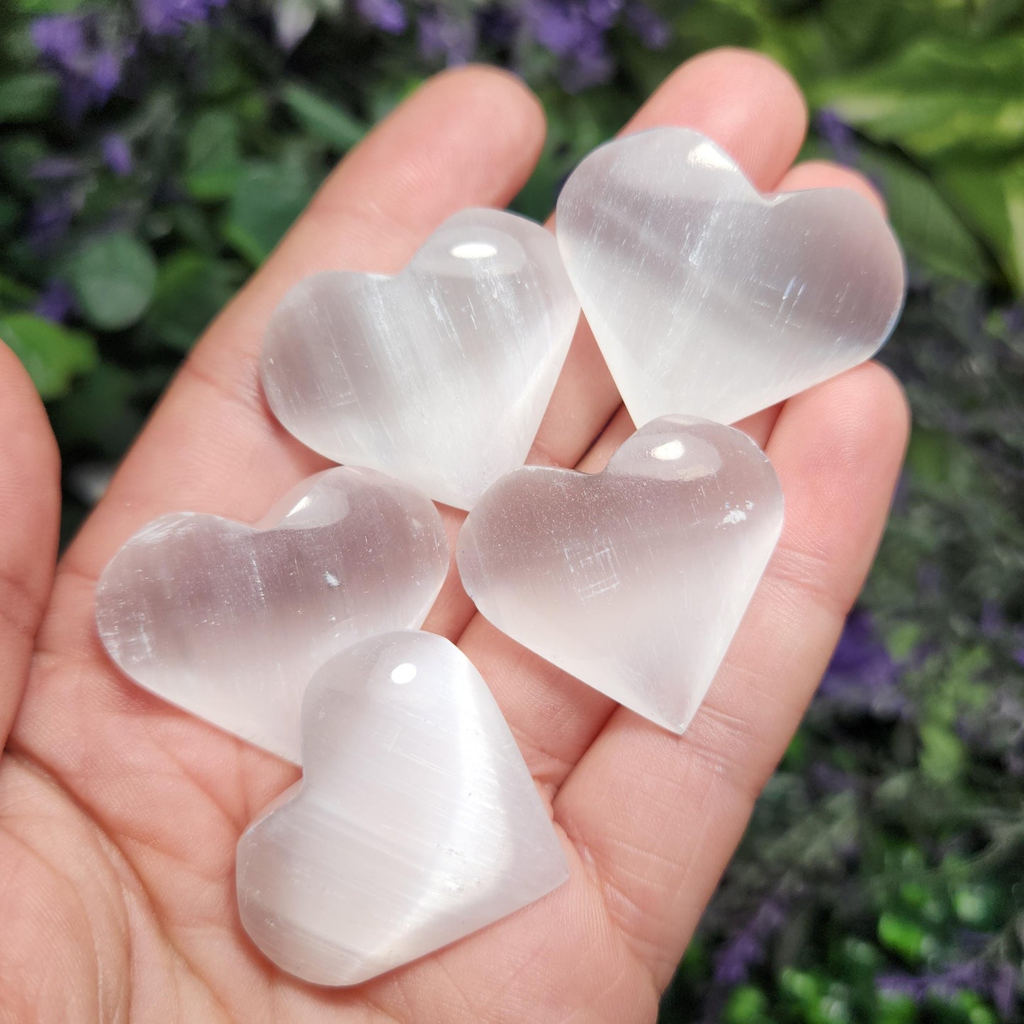 Selenite Heart