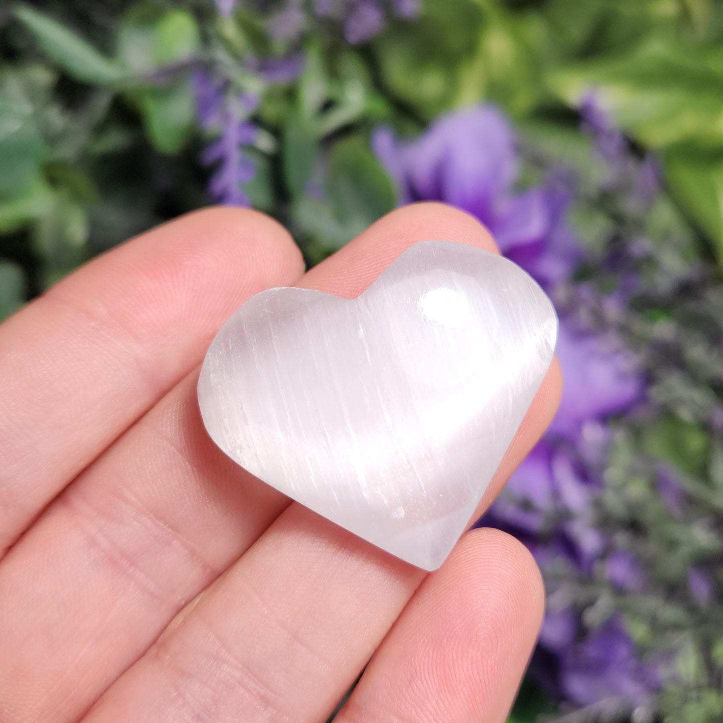 Selenite Heart