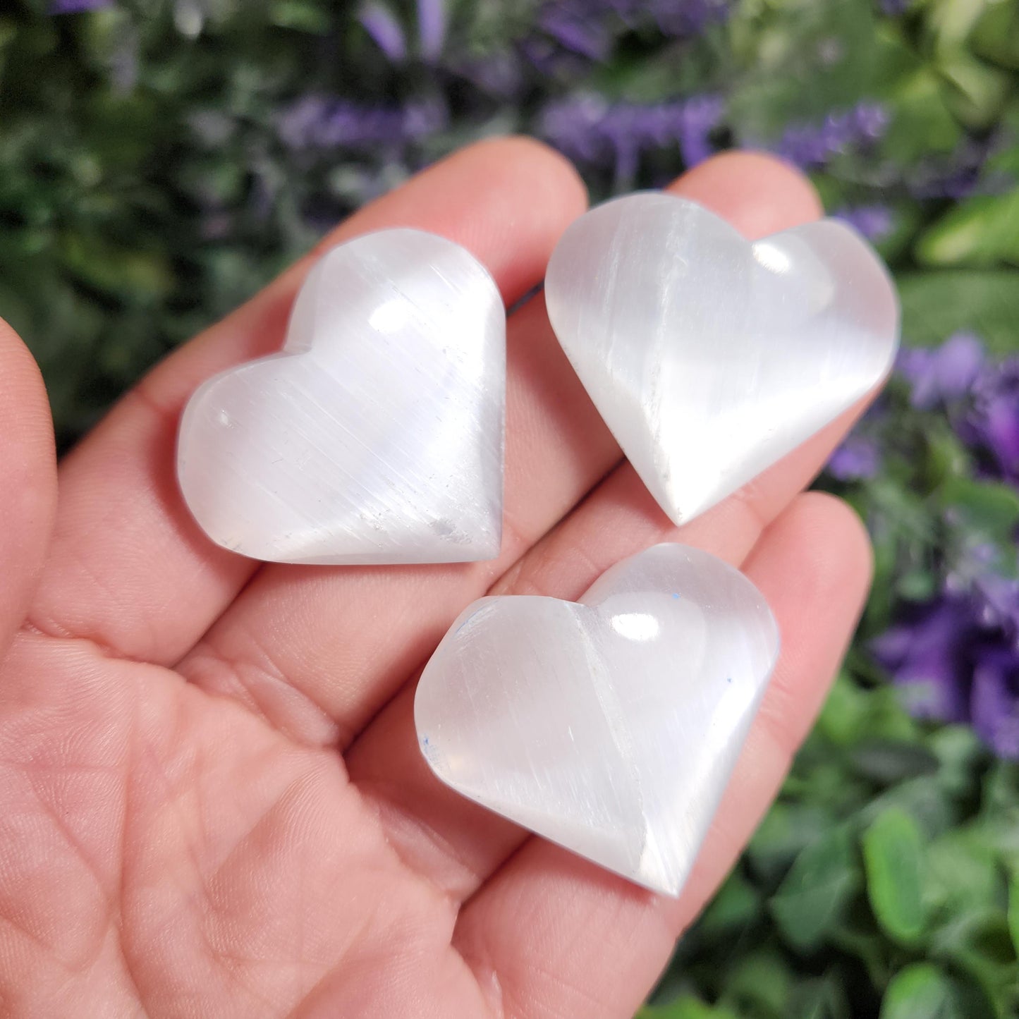 Selenite Heart