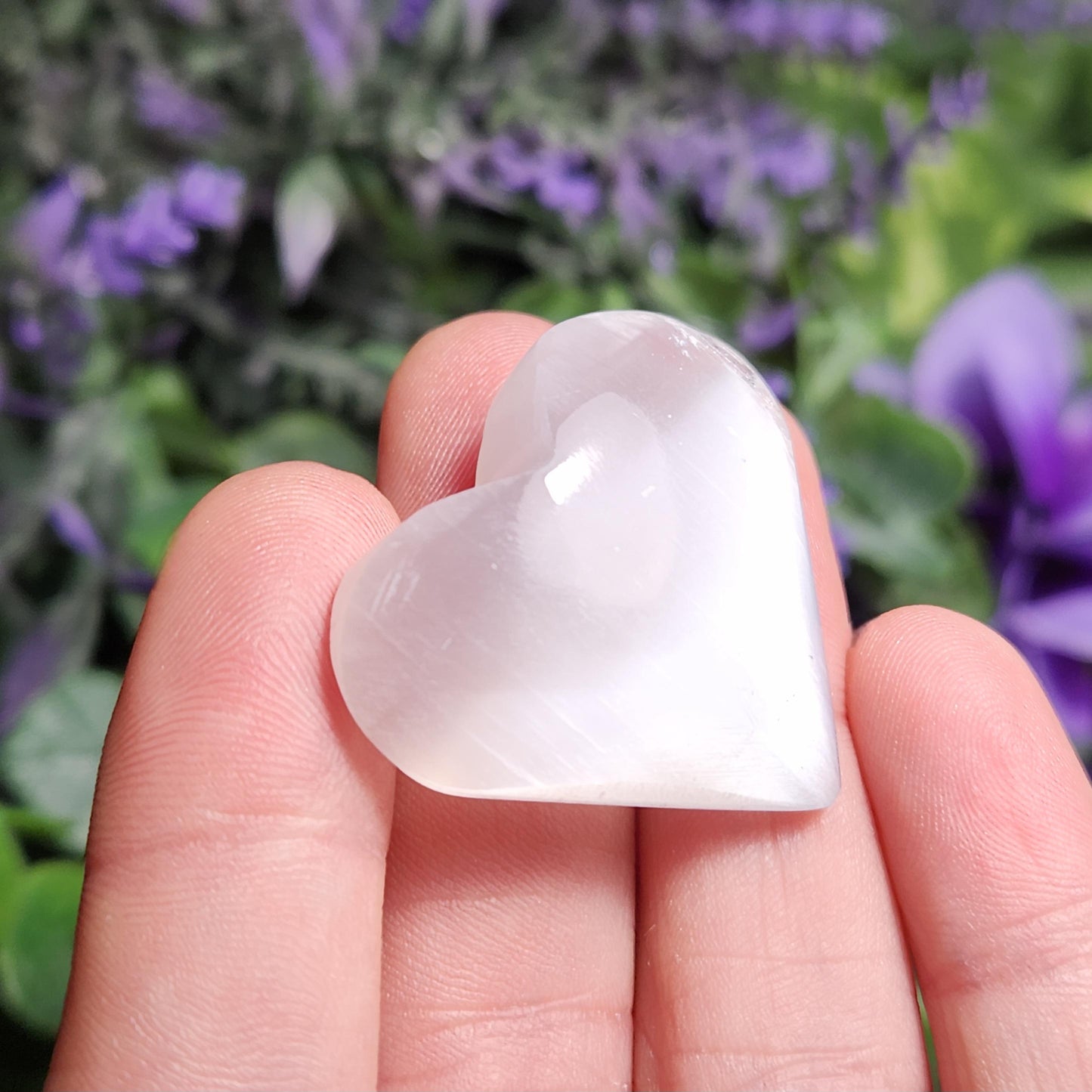 Selenite Heart
