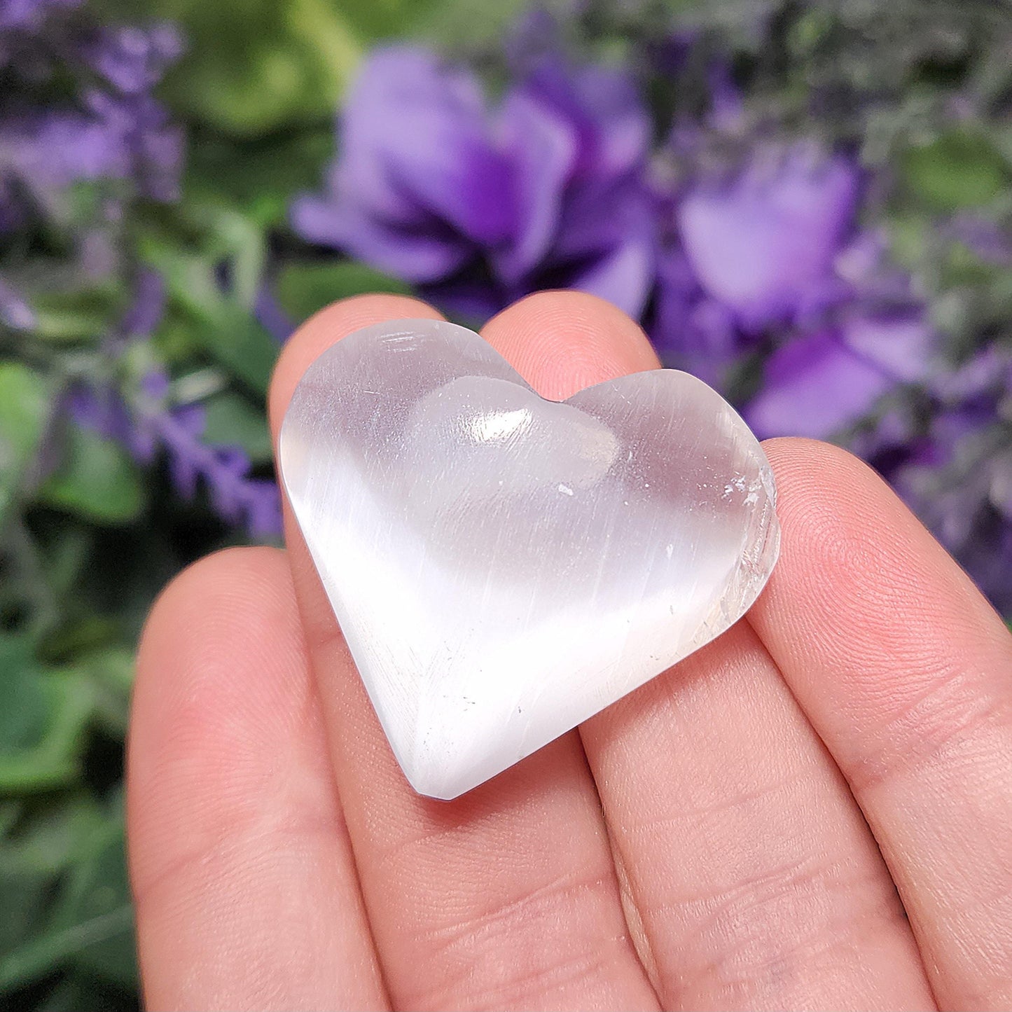 Selenite Heart
