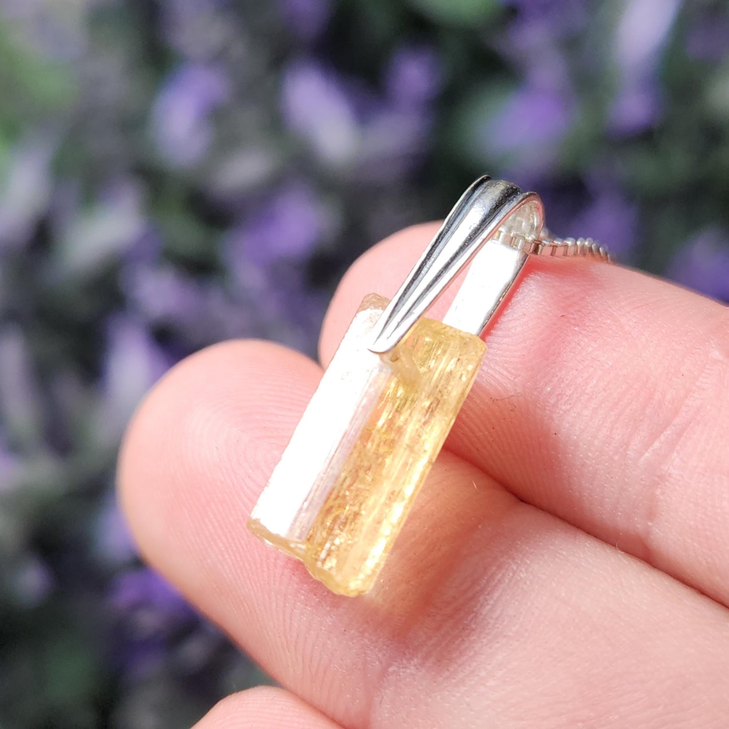 Golden Topaz Pendant
