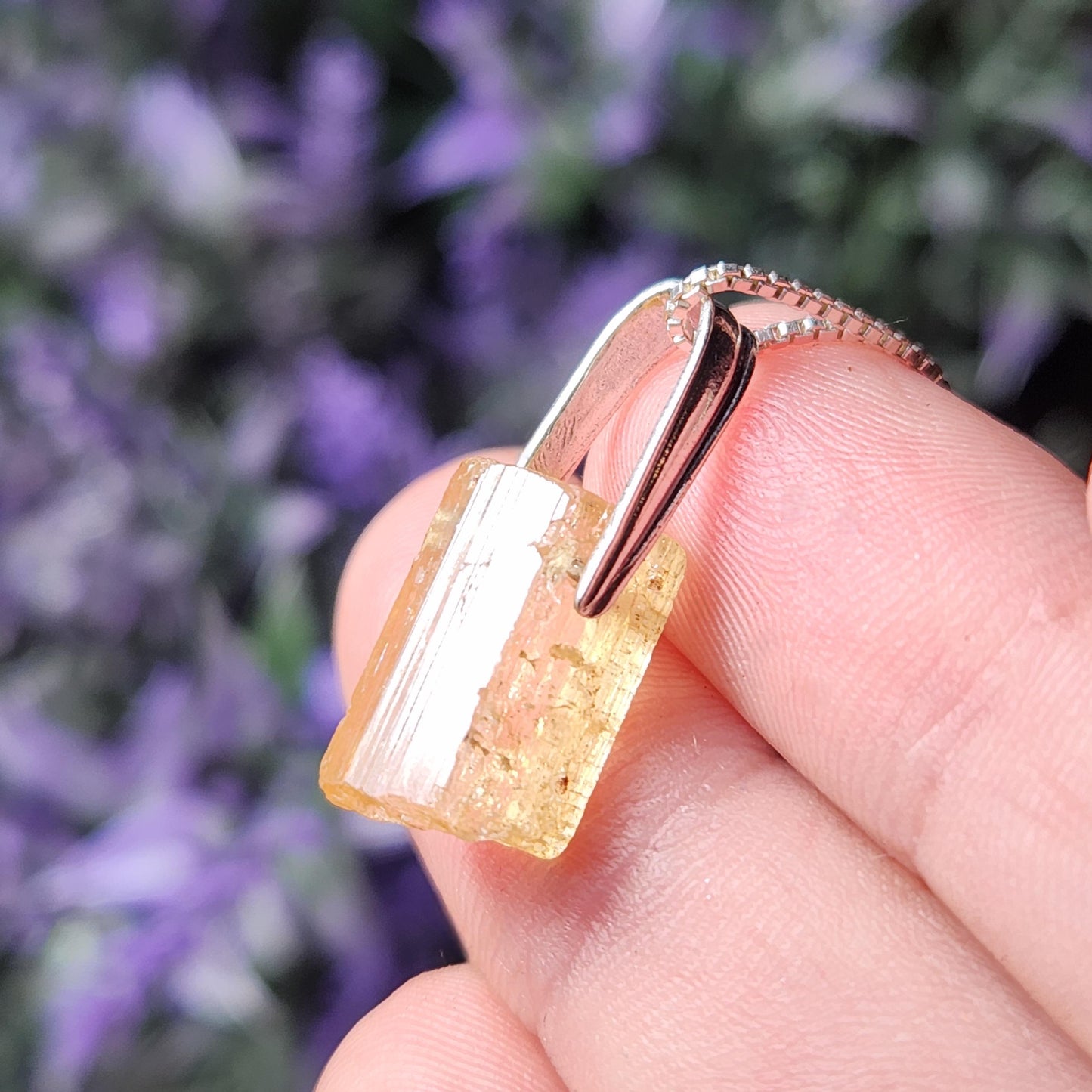 Golden Topaz Pendant