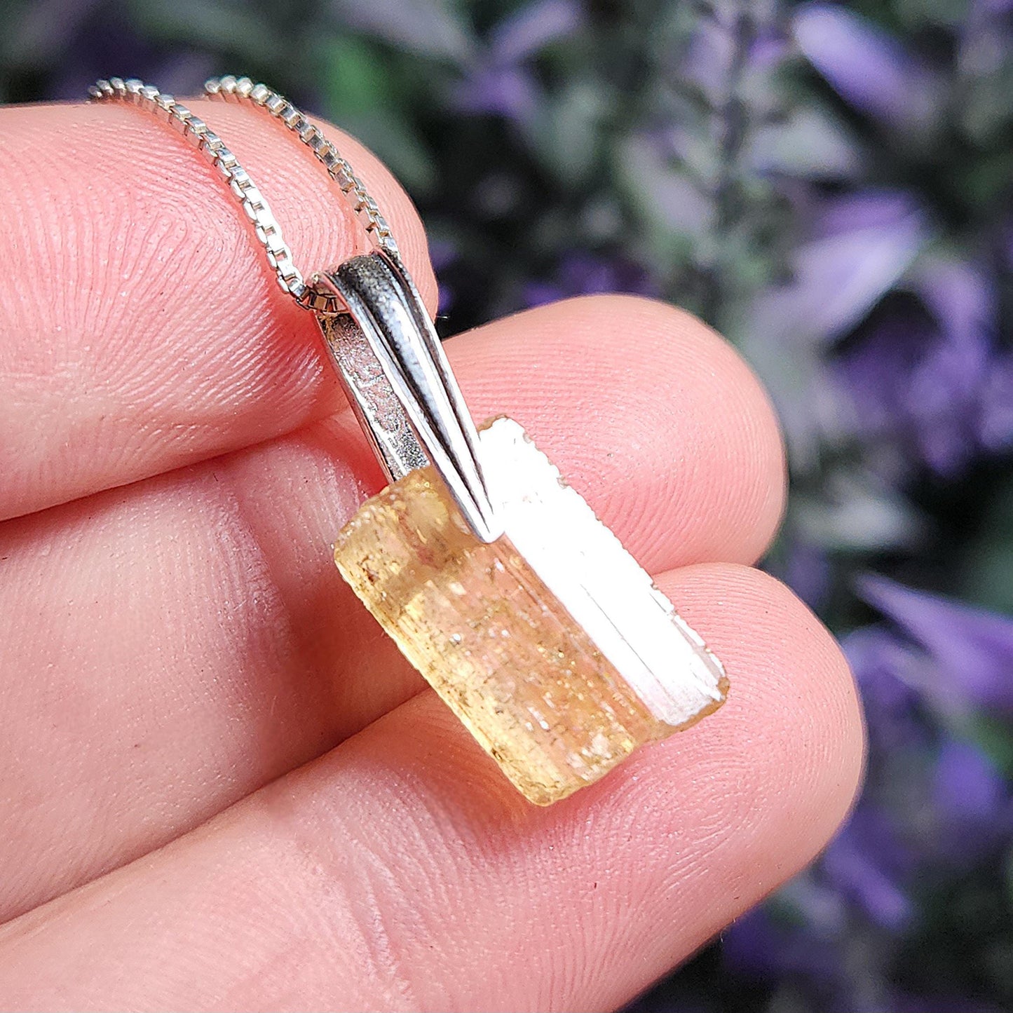 Golden Topaz Pendant