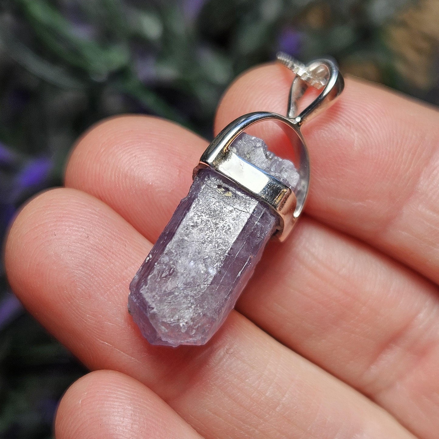 Purple Scapolite Pendant