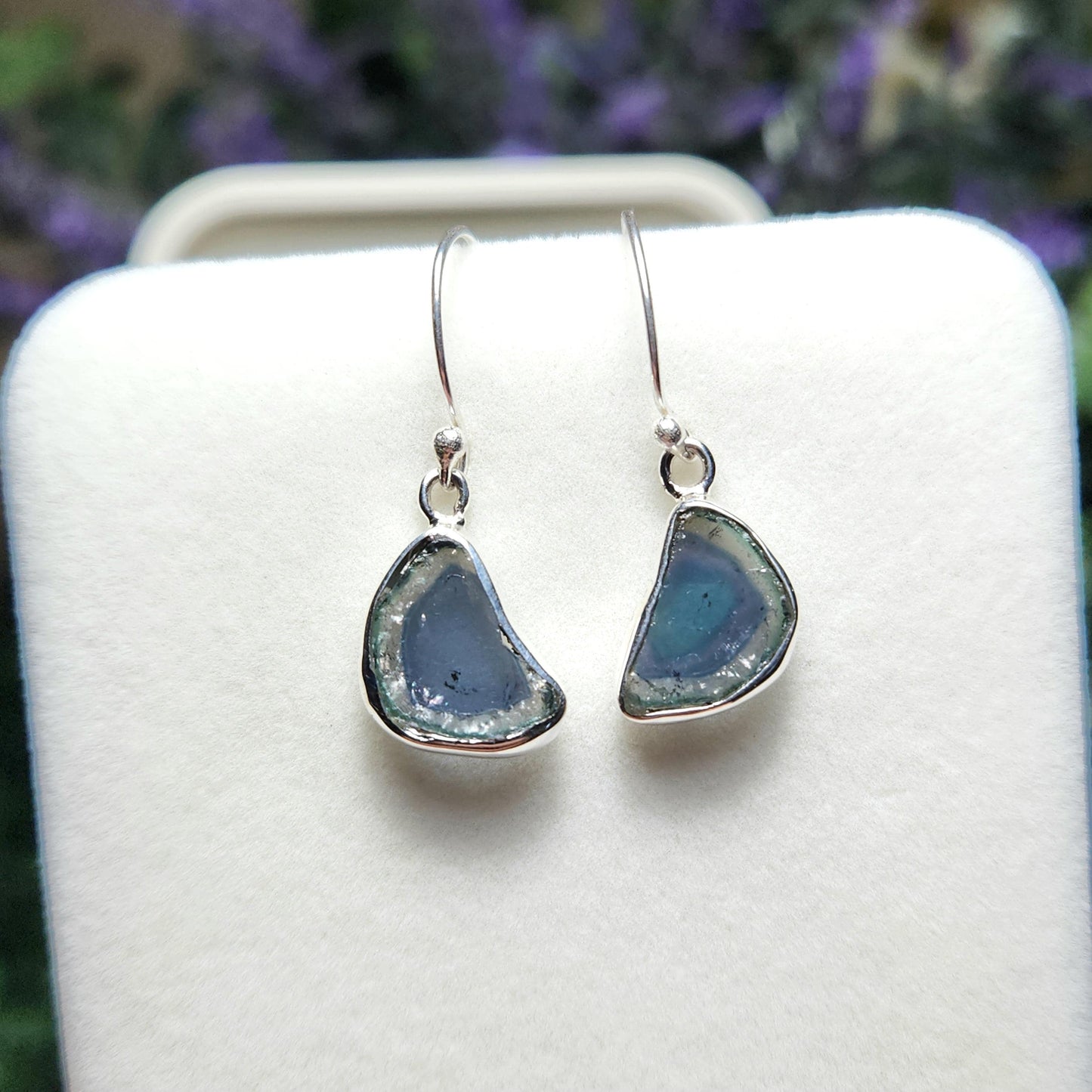 Watermelon Tourmaline Earrings