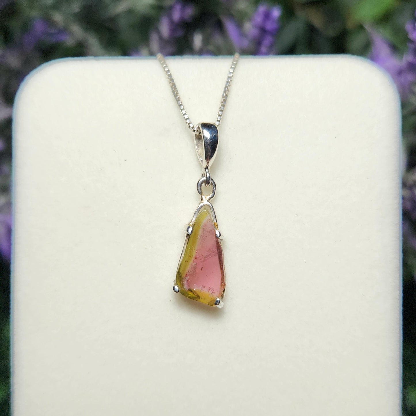 Watermelon Tourmaline Pendant