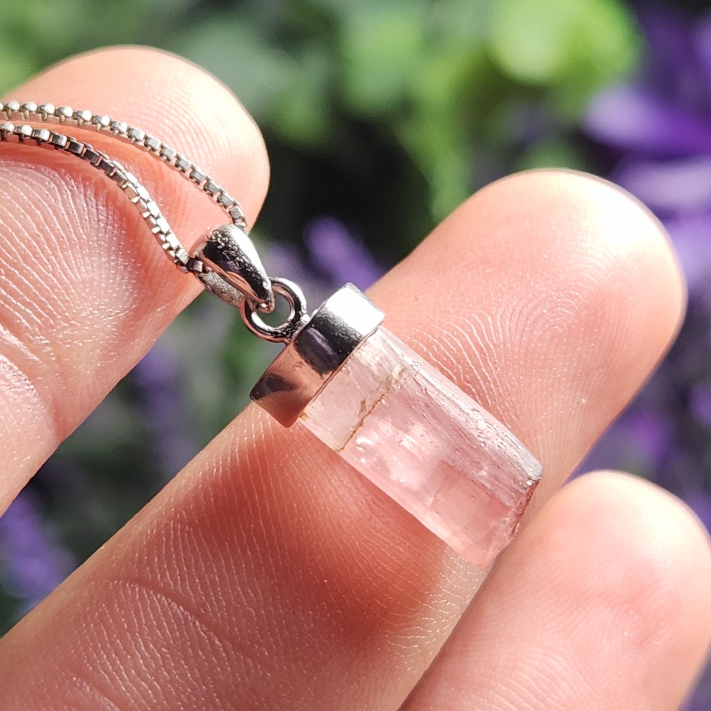 Pink Tourmaline Pendant