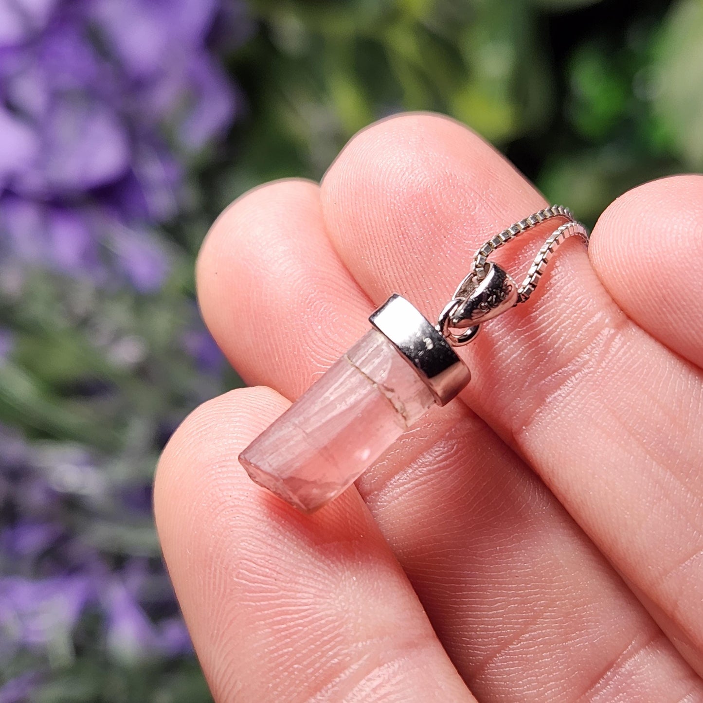 Pink Tourmaline Pendant