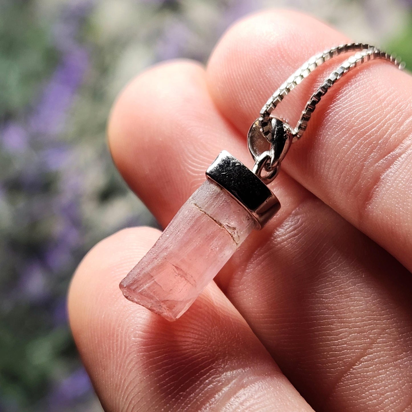 Pink Tourmaline Pendant