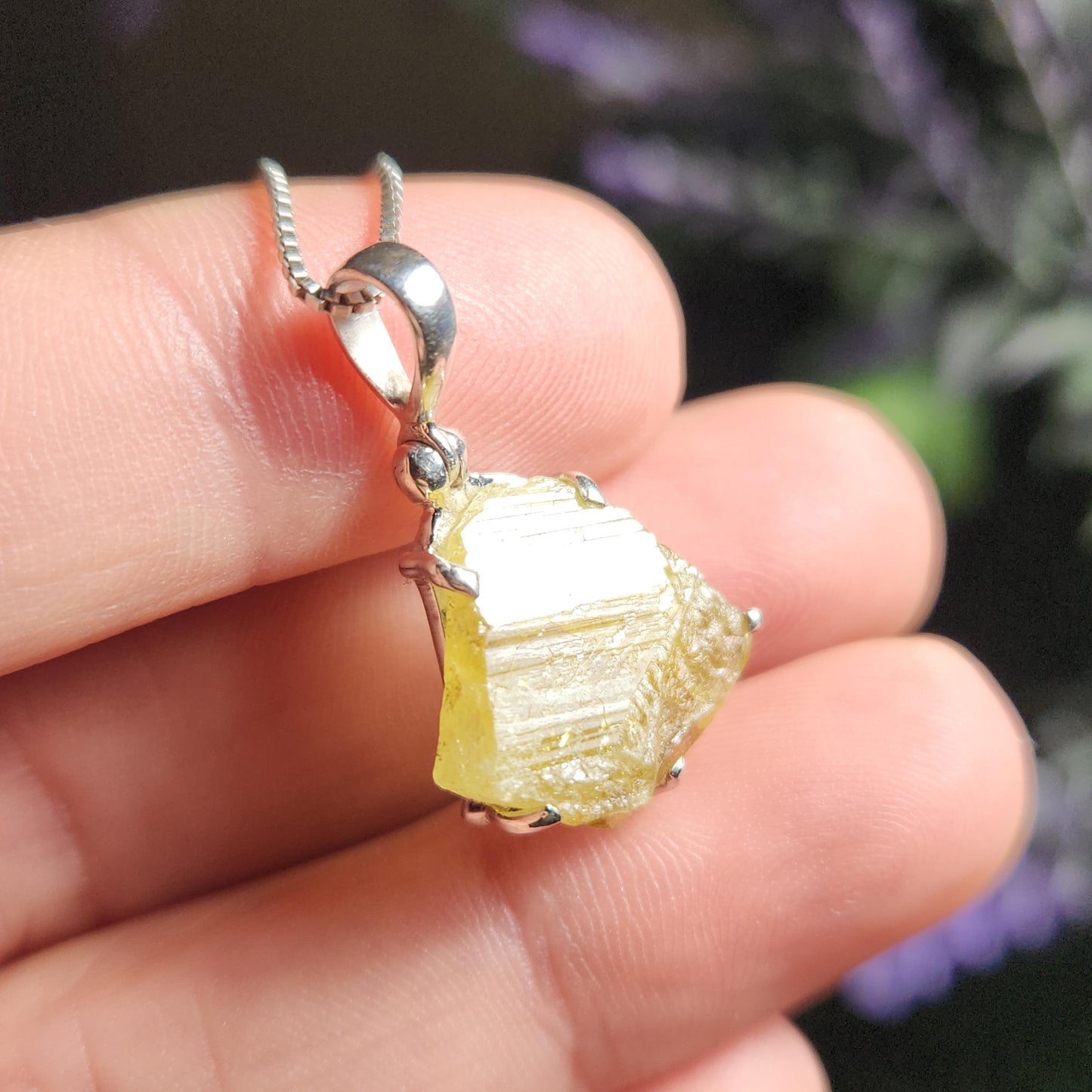 Chrysoberyl Pendant