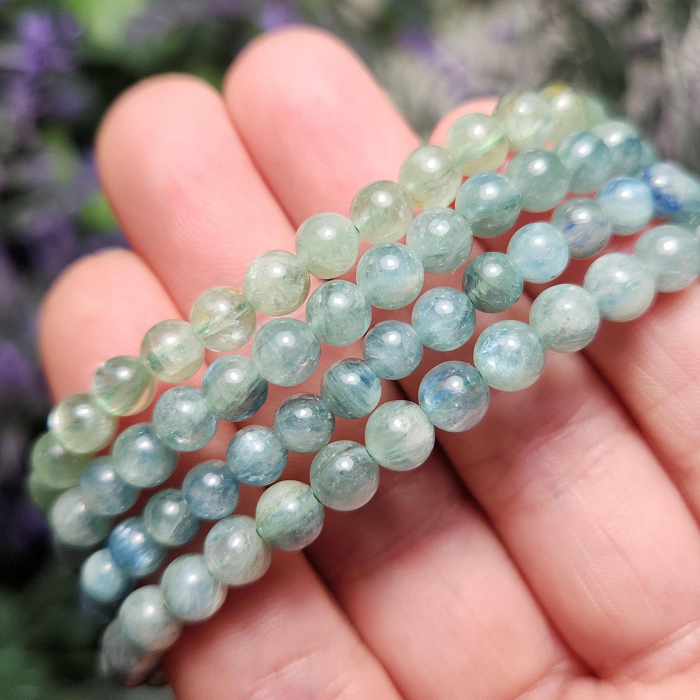 Teal Kyanite Bracelet