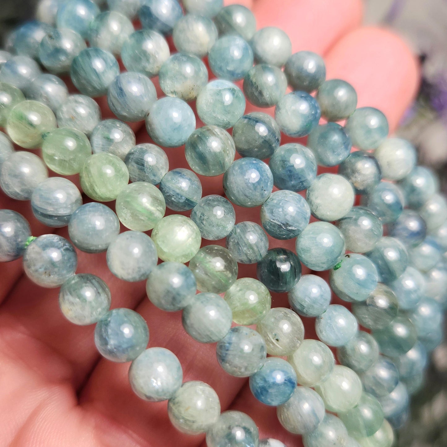 Teal Kyanite Bracelet