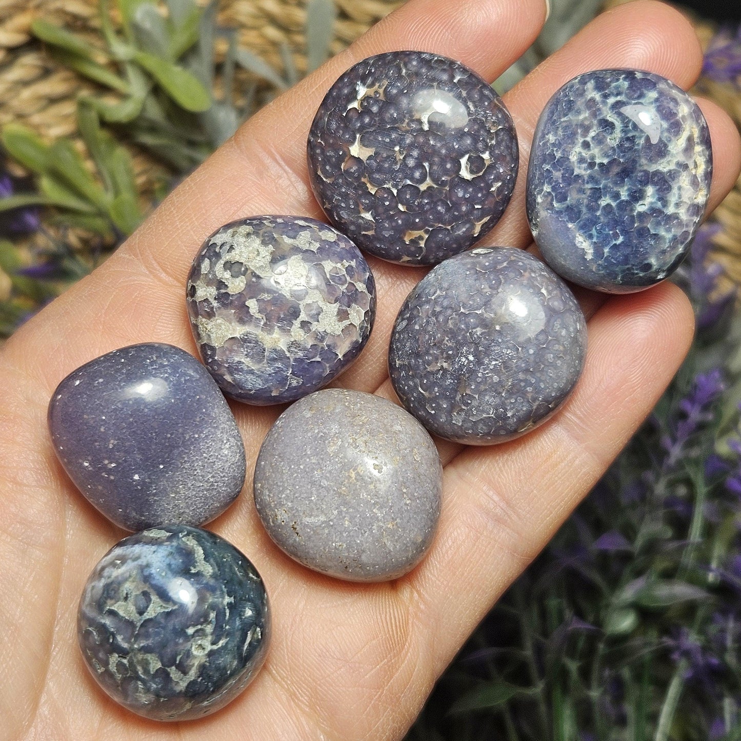 Purple Grape Agate