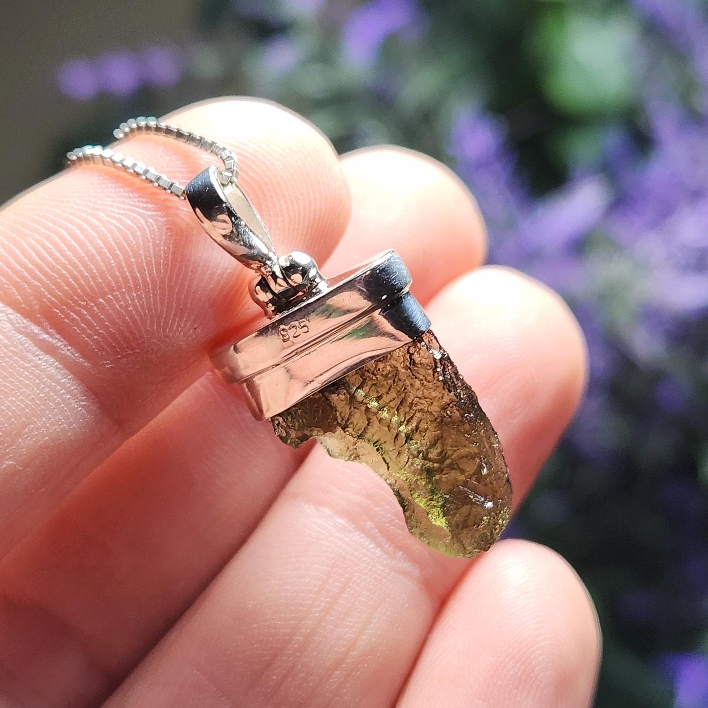 Moldavite Pendant