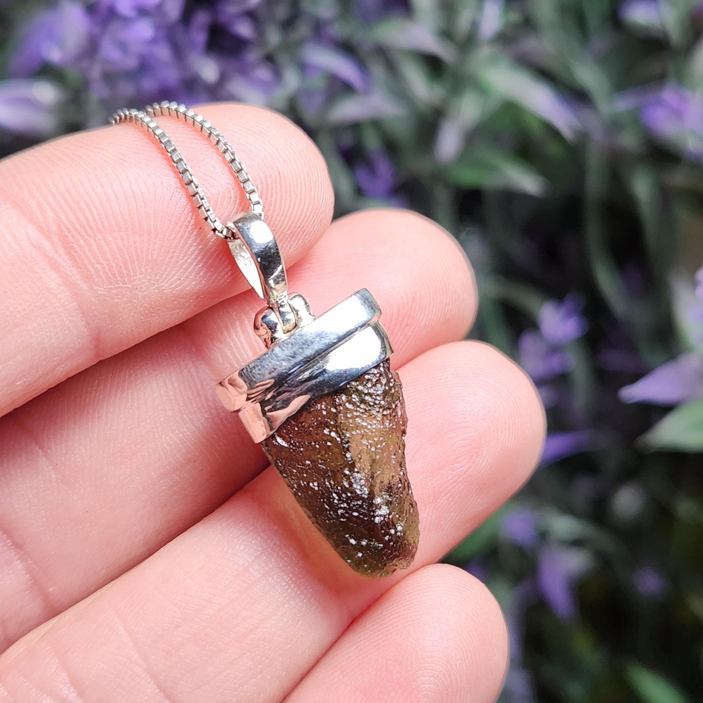 Moldavite Pendant