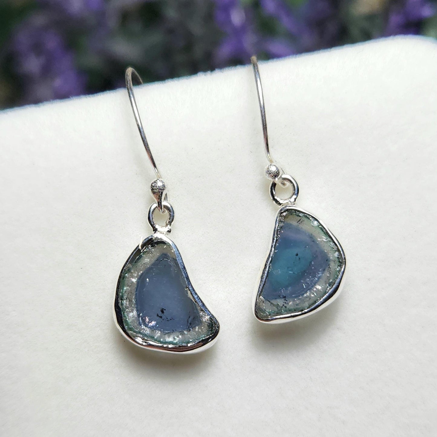 Watermelon Tourmaline Earrings
