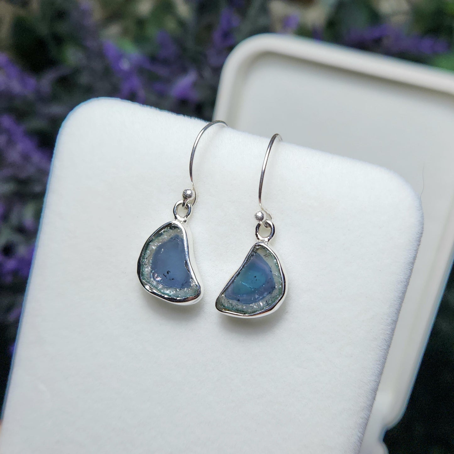 Watermelon Tourmaline Earrings