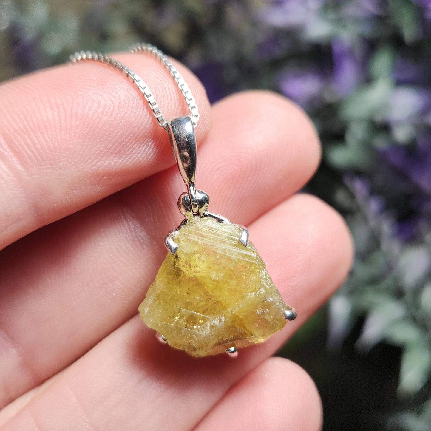 Chrysoberyl Pendant