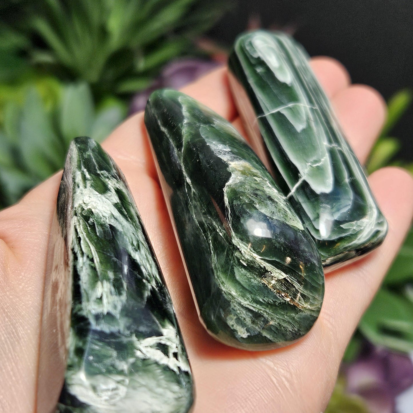 Green Kyanite Wand