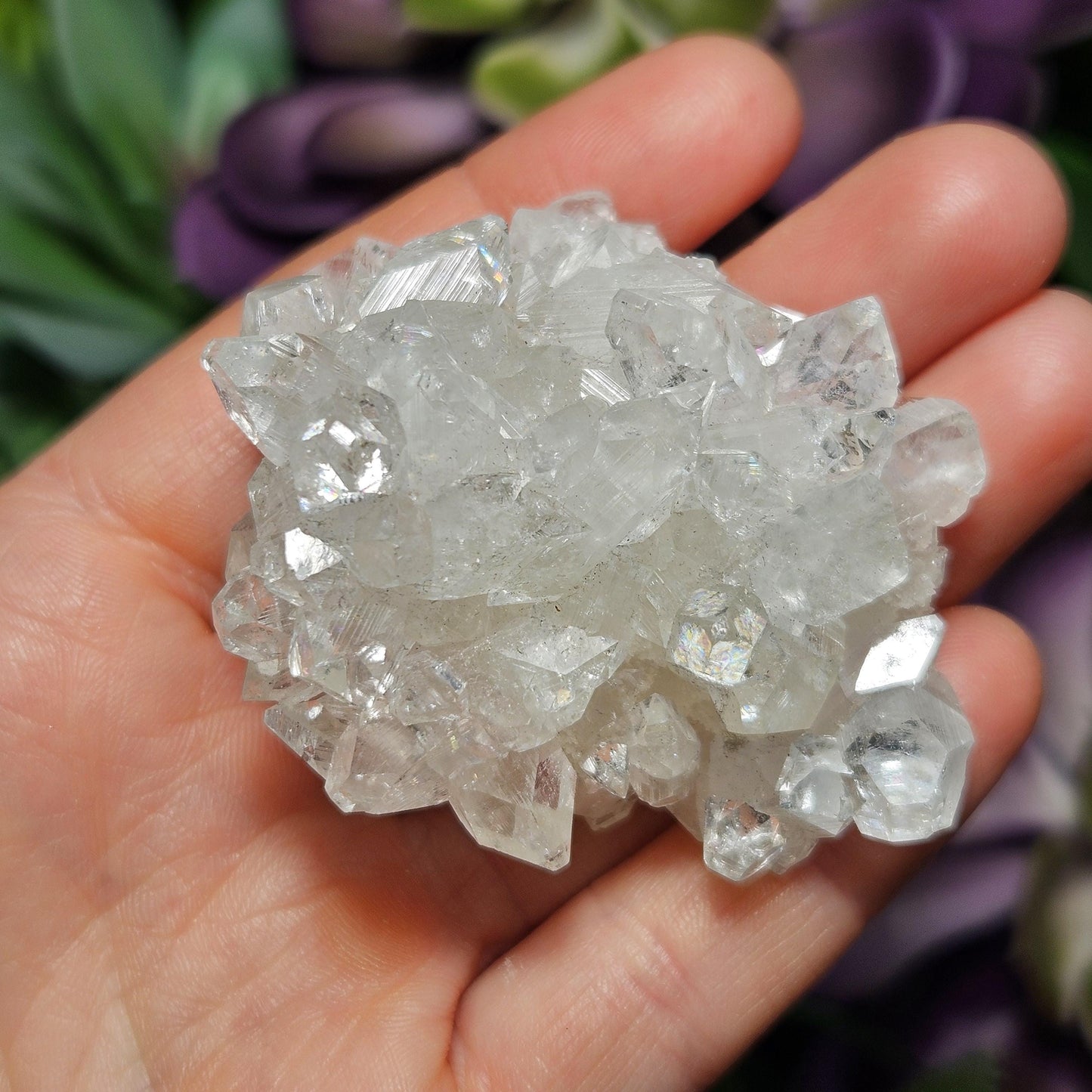 Apophyllite Cluster