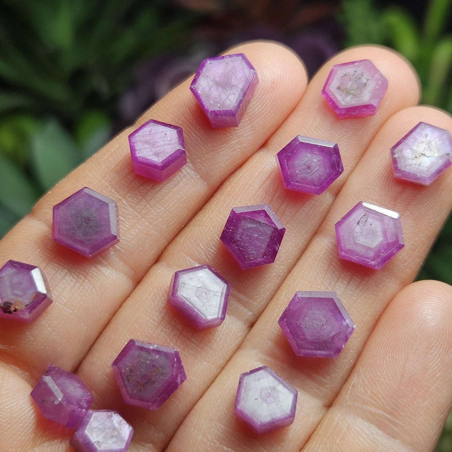 Ruby Crystal Slice