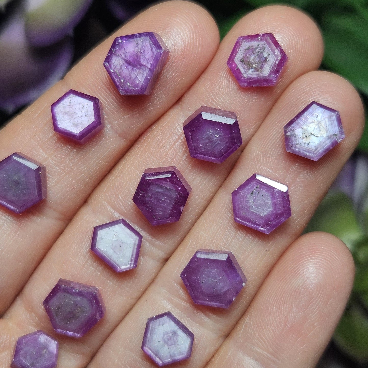 Ruby Crystal Slice