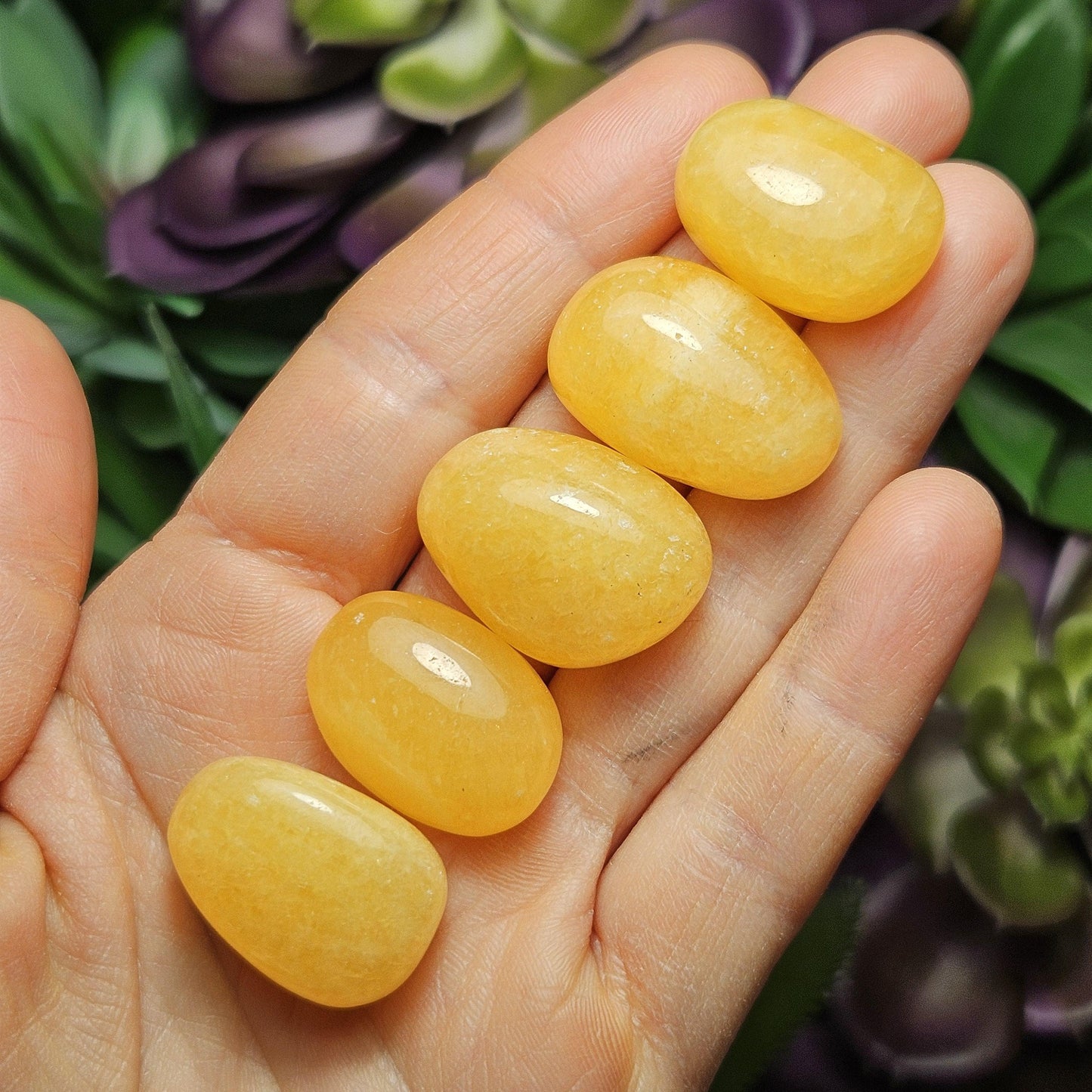 Orange Calcite Crystal