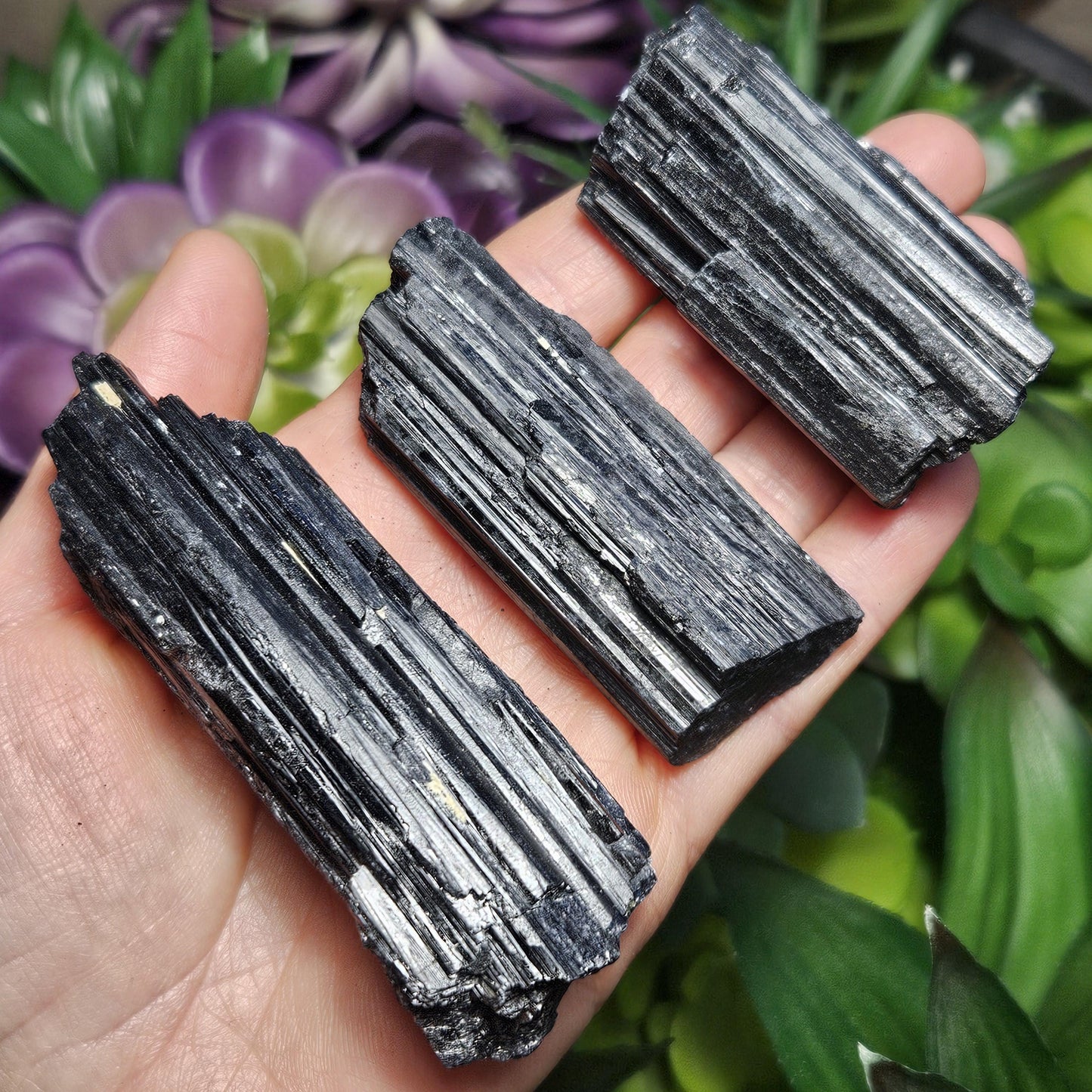 XL Black Tourmaline Crystal