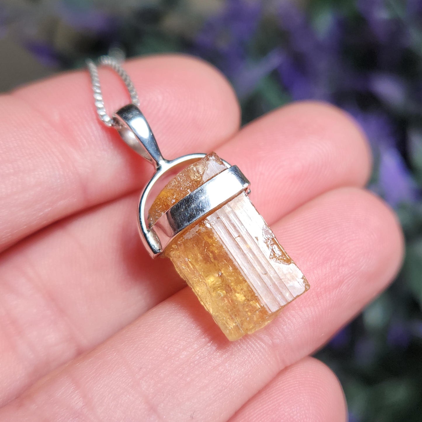Honey Topaz Pendant