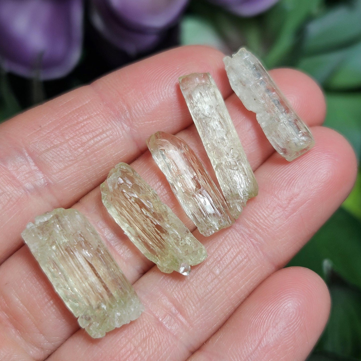 Etched Heliodor Crystal