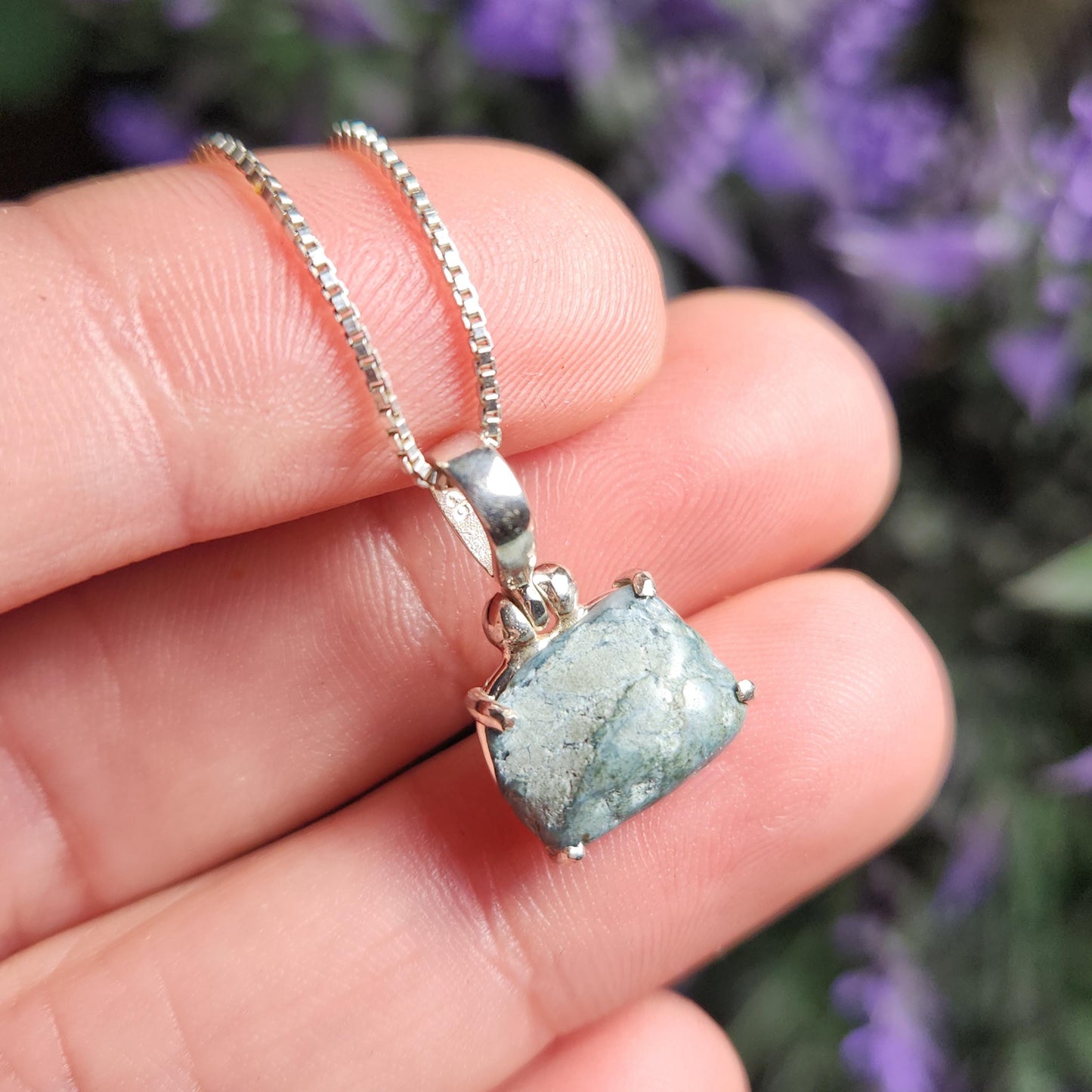 Benitoite Pendant