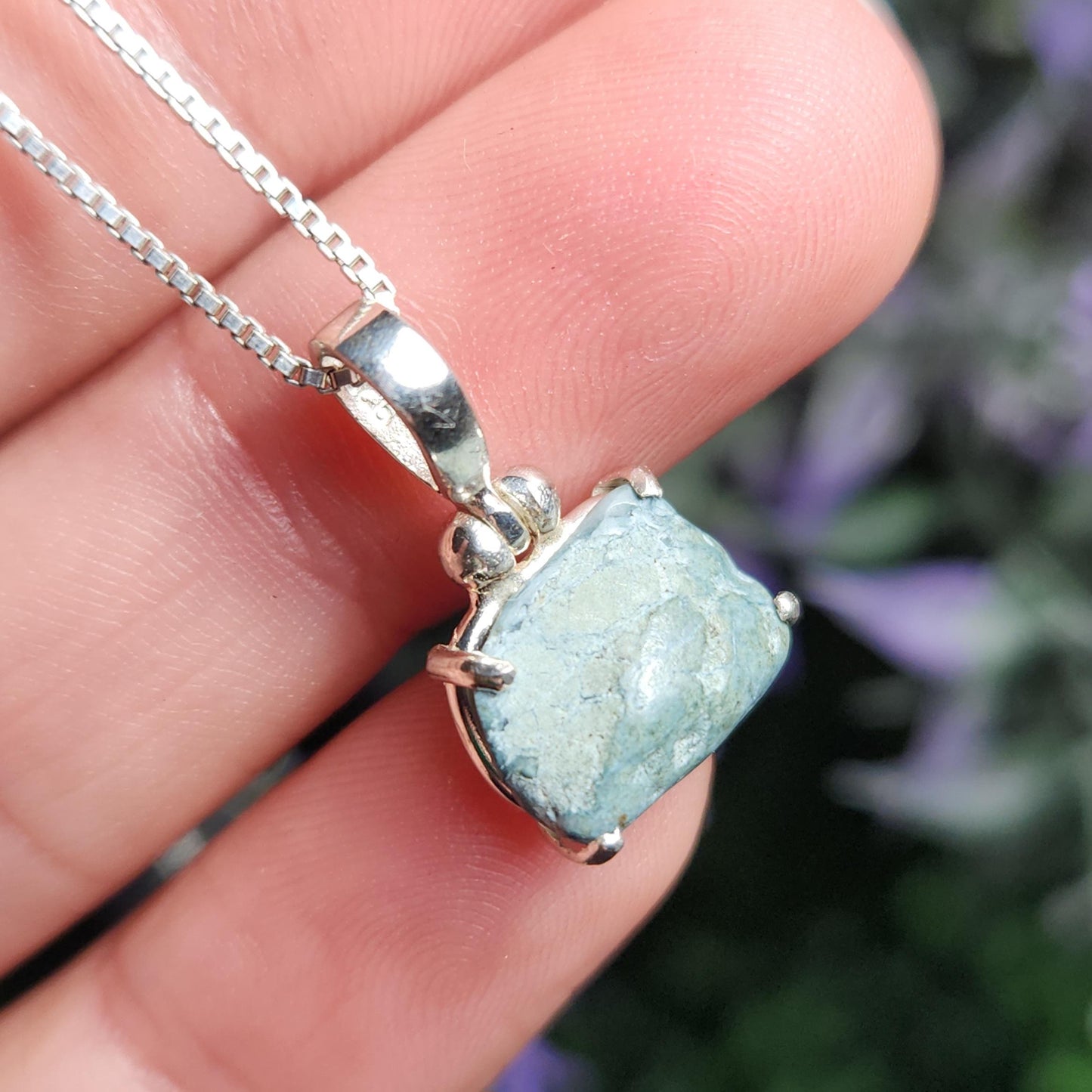 Benitoite Pendant