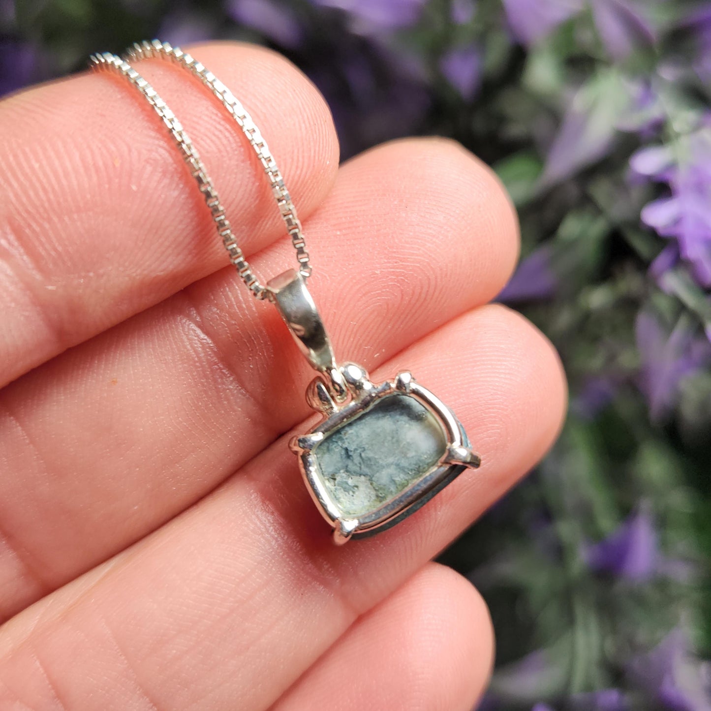 Benitoite Pendant