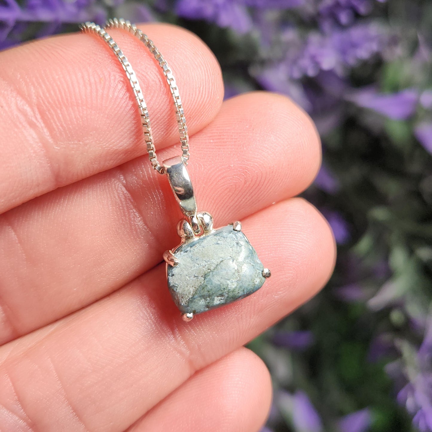 Benitoite Pendant