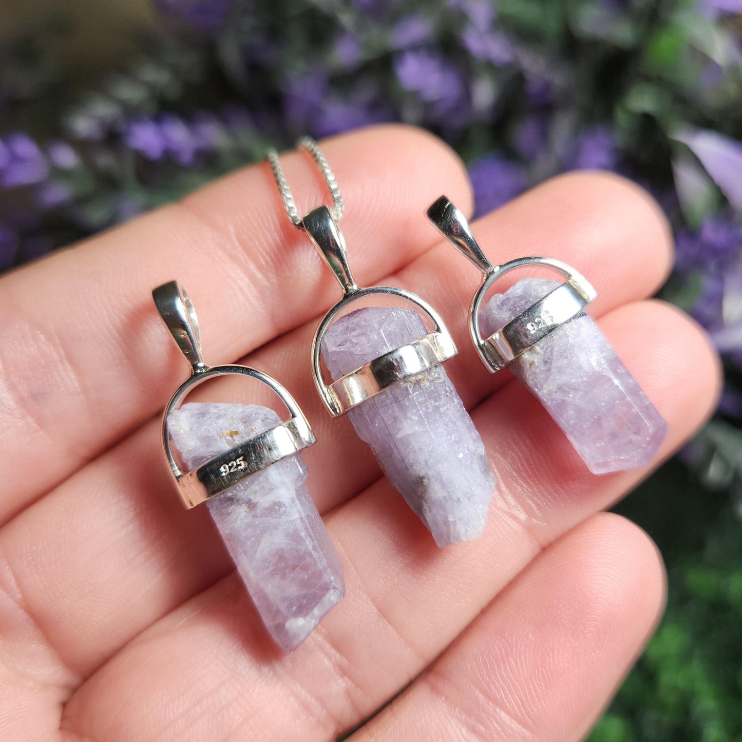 Purple Scapolite Pendant
