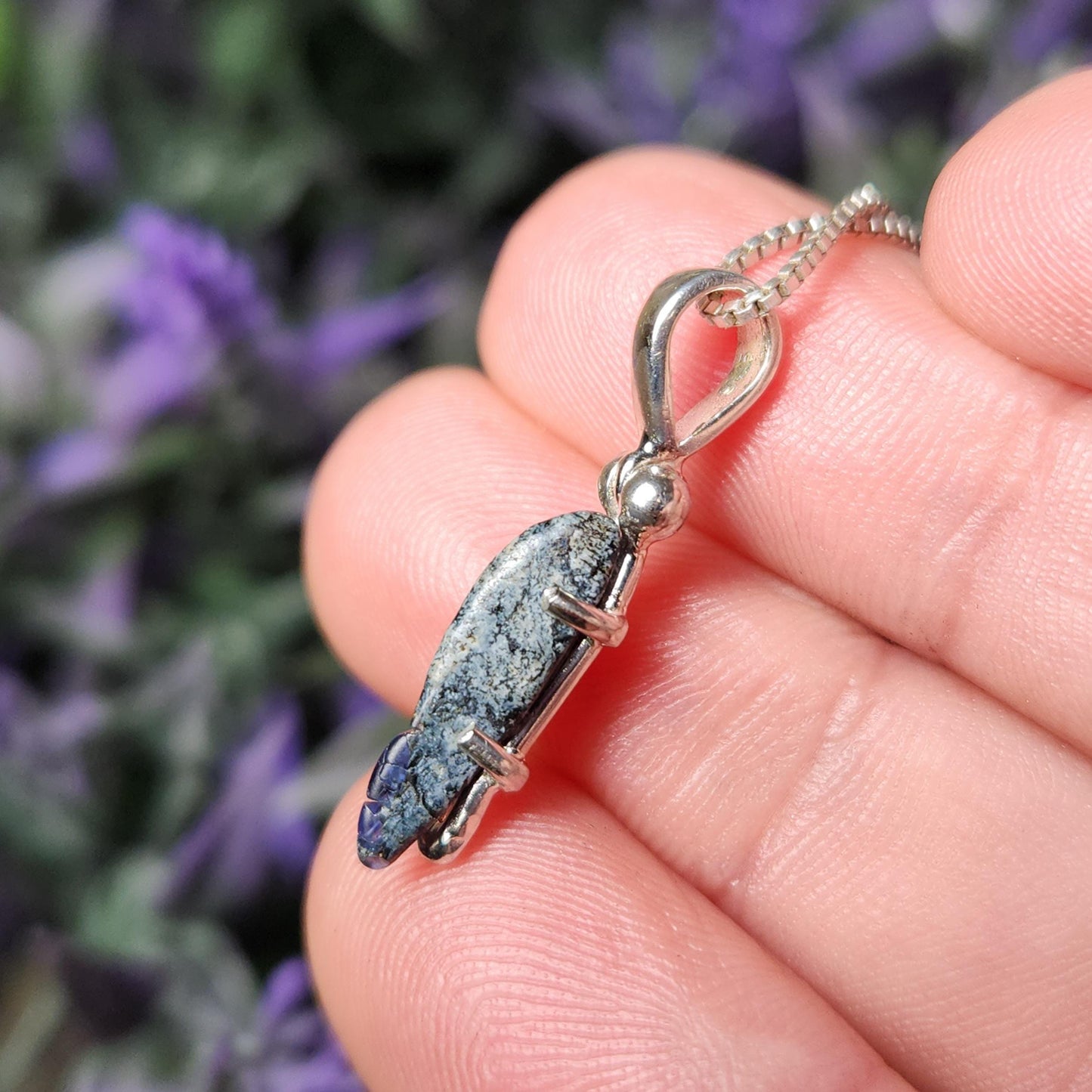 Benitoite Pendant