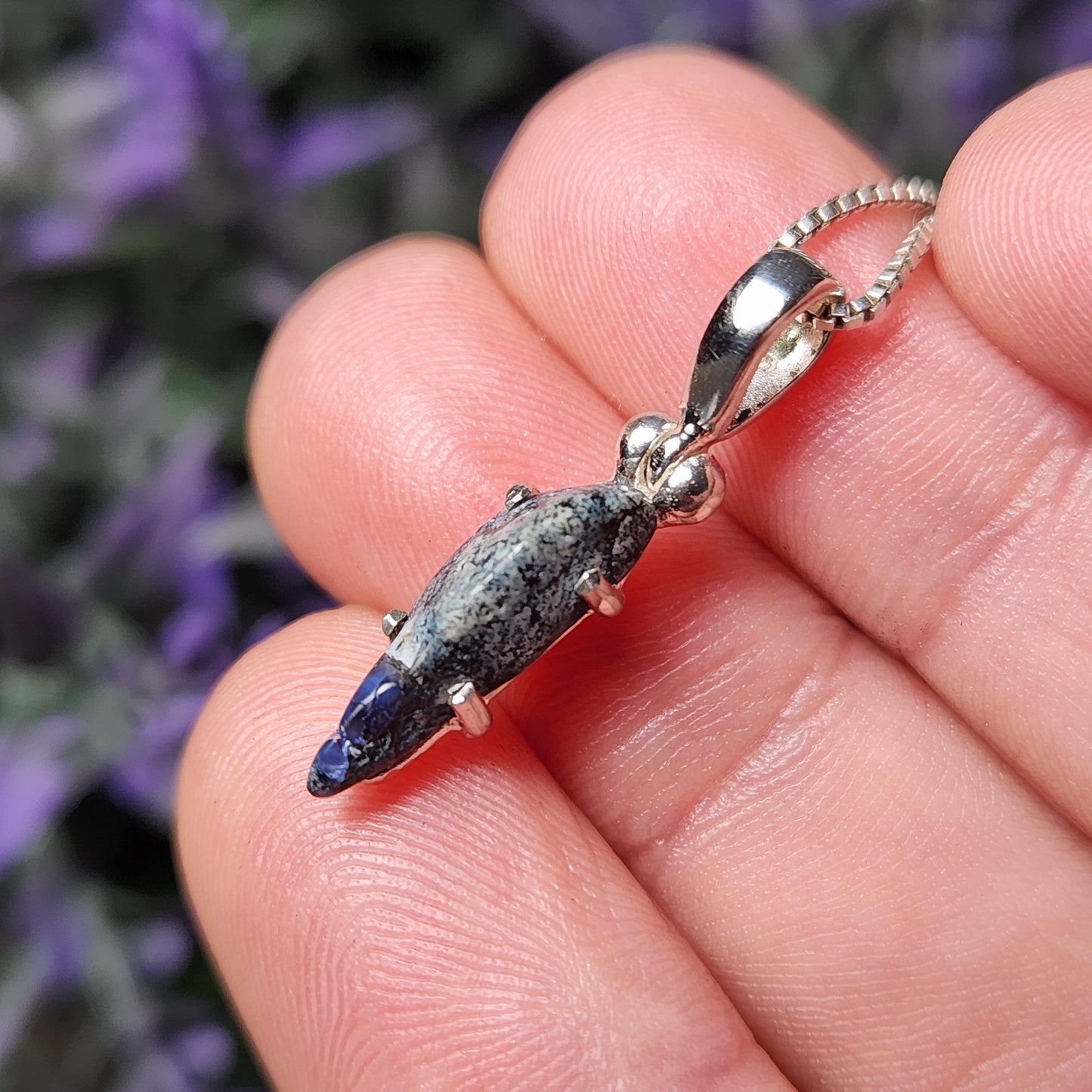 Benitoite Pendant